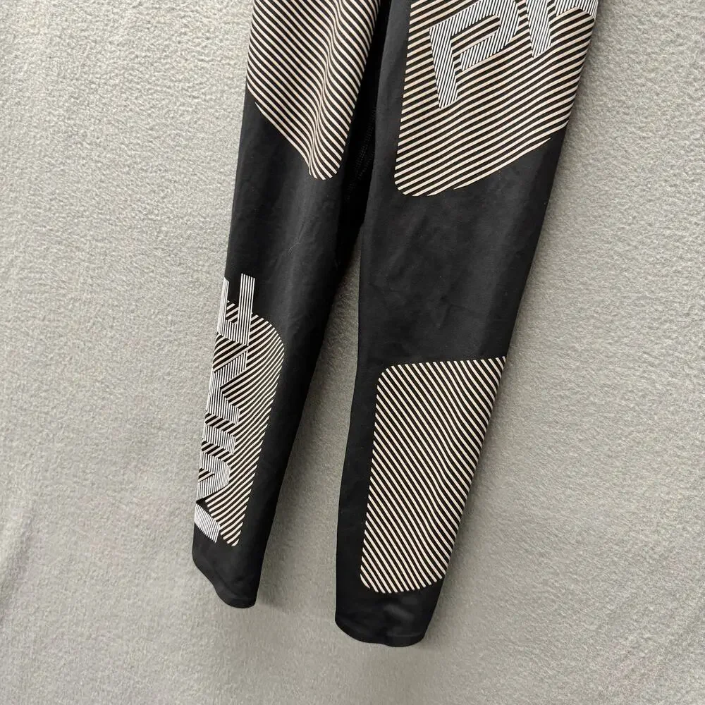 Nike Pro Leggings‎ Womens XS Black Gray Running Tight Dri Fit Activewear